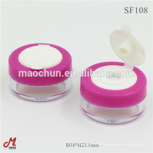 Cute mini loose powder jar